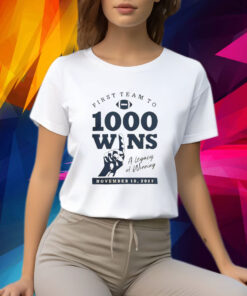 Michigan Wolverines First Team To 1000 Wins Alegacy Of Winning T-Shirt