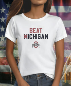 Ohio State Football Vs Michigan 2023 Rivalry Beat Michigan Logo T-Shirt