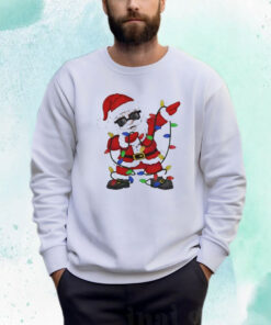 Santa Claus With Christmas Lights T-Shirt