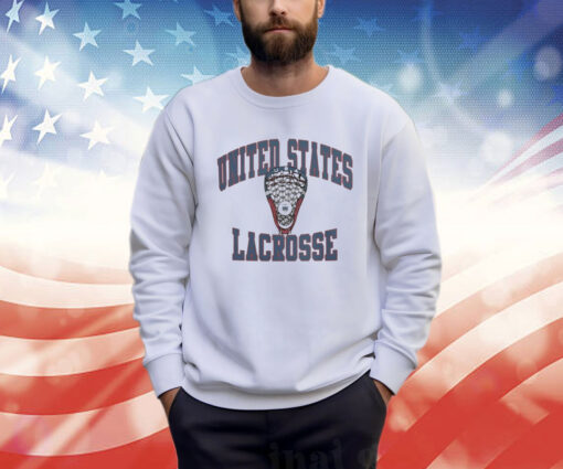 Streaker Sports Usa Lacrosse Retro Stick Sweatshirt Shirt