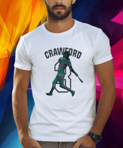 Jp Crawford #3 Seattle Mariners Double Play Name And Number TShirts