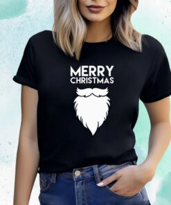 Merry Christmas Quote Santa's Beard T-Shirt