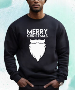 Merry Christmas Quote Santa's Beard T-Shirt