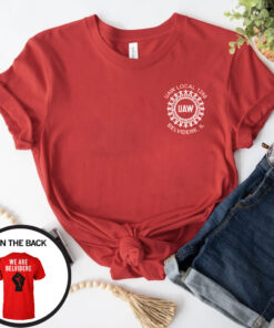 Uaw We Are Belvidere Red T-Shirt