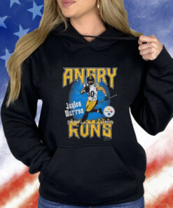 Angry Runs Steelers Jaylen Warren T-Shirt