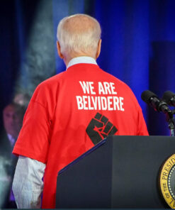 Uaw We Are Belvidere Red Shirts