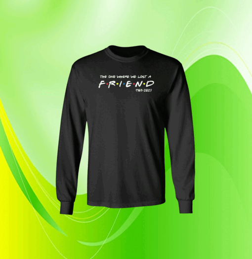 Official Matthew Perry The One Where We All Lost A Friend Shirt