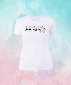 Matthew Perry The One Where We All Lost A Friend Women TShirt