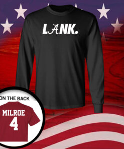 Jalen Milroe Alabama Football Lank Shirts