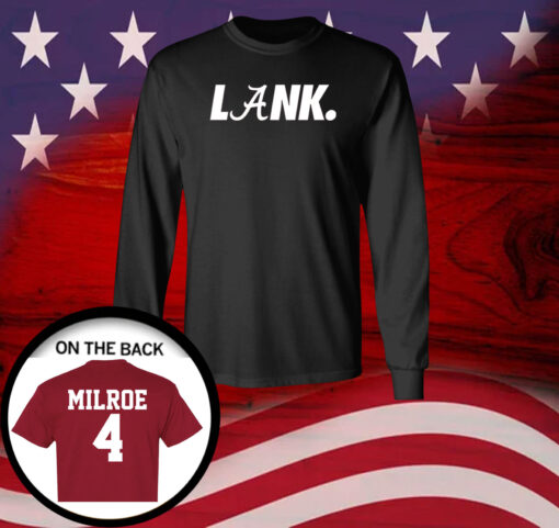 Jalen Milroe Alabama Football Lank Shirts