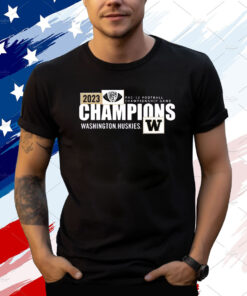 Washington Huskies 2023 Pac-12 Football Conference Champions T-Shirt