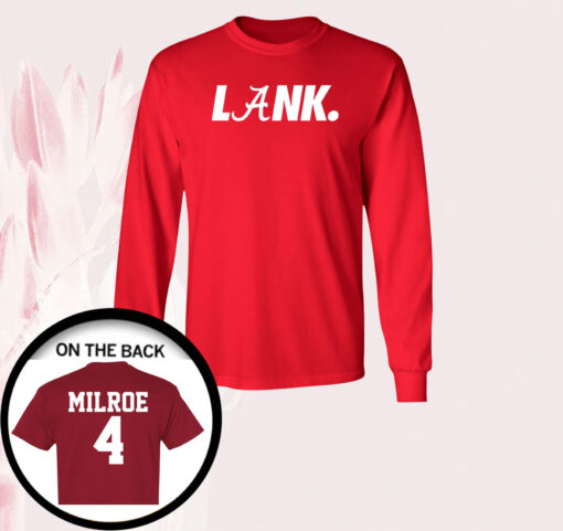 Jalen Milroe Alabama Football Lank Long Sleeve