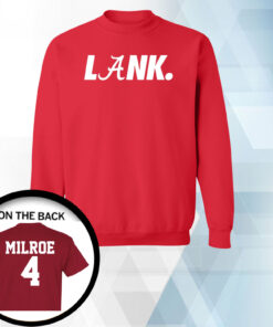 Official Jalen Milroe Alabama Football Lank Sweatshirt Shirt