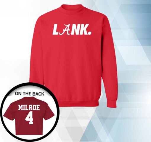 Official Jalen Milroe Alabama Football Lank Sweatshirt Shirt