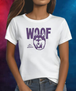Washington Huskies Woof Bow Down Retro Shirts