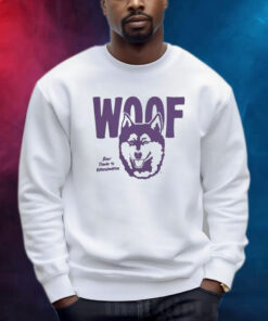 Washington Huskies Woof Bow Down Retro Shirts