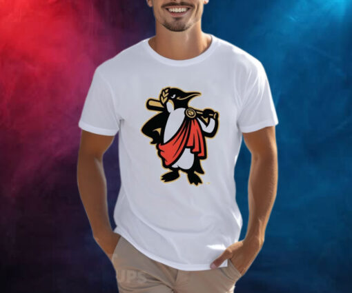 Rome Emperors Baseball Penguin Logo T-Shirt