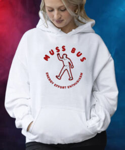 Nicole Musselman Wearing Muss Bus Energy Effort Enthusiasm Hoodie Shirt