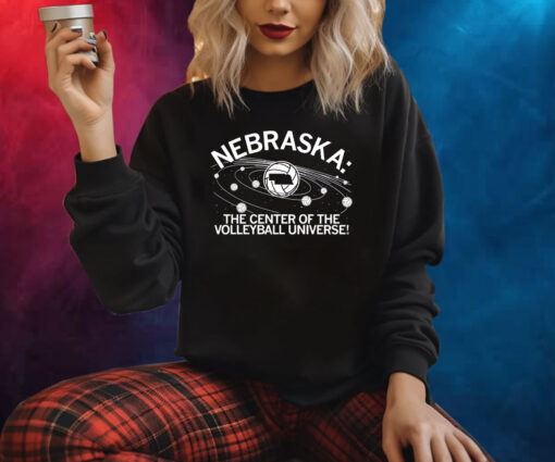 NEBRASKA: VOLLEYBALL UNIVERSE CHARCOAL SWEATSHIRT