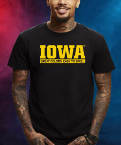 IOWA: GREAT COLORS EASY TO SPELL SWEATSHIRT