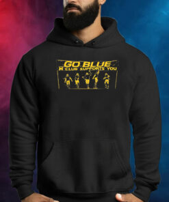 MICHIGAN FOOTBALL: MGOBLUE BANNER HOODIE