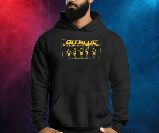 MICHIGAN FOOTBALL: MGOBLUE BANNER HOODIE