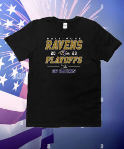 Baltimore Ravens 2023 Playoffs Go Ravens T-Shirt
