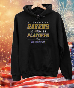 Baltimore Ravens 2023 Playoffs Go Ravens T-Shirts