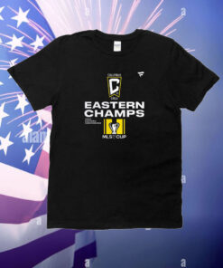 Columbus Crew 2023 Mls Eastern Conference Champions Locker Room T-Shirt