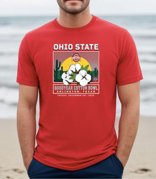 Ohio State Buckeyes Cotton Bowl Fierce Competitor Hoodie T-Shirts