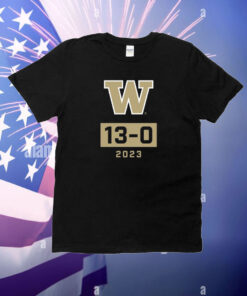 Simplyseattle Washington Huskies Undefeated Season W 13-0 2023 T-Shirt