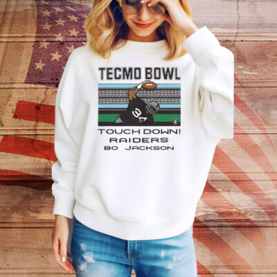 Tecmo Bowl Raiders Bo Jackson SweatShirt