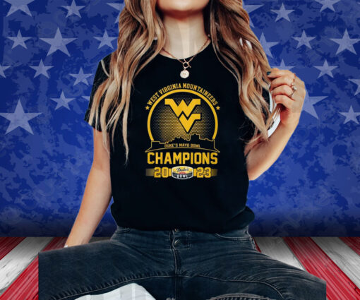 West Virginia Mountaineers Duke’s Mayo Bowl Champions 2023 Shirts