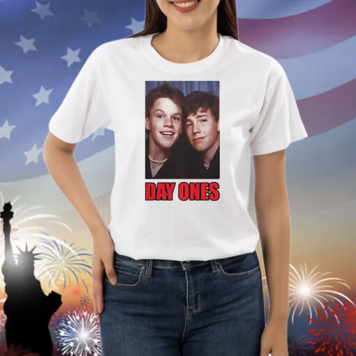 Ben Affleck And Matt Damon Day Ones Shirts