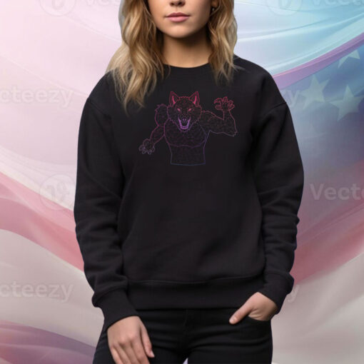 Bisexual Werewolf Holographic Hoodie TShirts