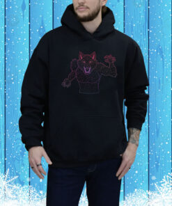 Bisexual Werewolf Holographic Hoodie Shirt