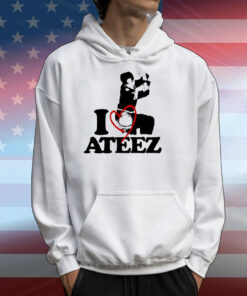 Brainrot Wooyoung I Heart Ateez T-Shirts
