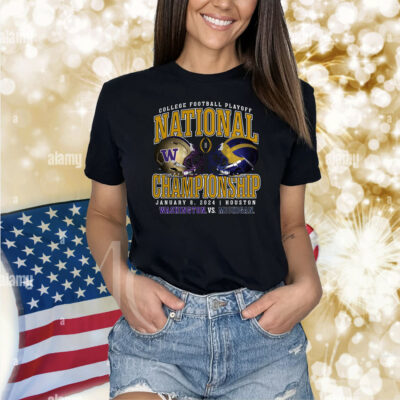 College Football Playoff 2024 Championship Michigan Wolverines Vs Washington Huskies Shirts