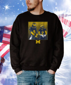 Michigan Football: J.J. McCarthy & Blake Corum Rings Tee Shirts