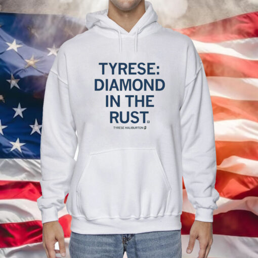 Tyrese Haliburton Diamond in the Rust Hoodie