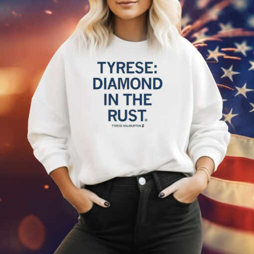 Tyrese Haliburton Diamond in the Rust Sweatshirt