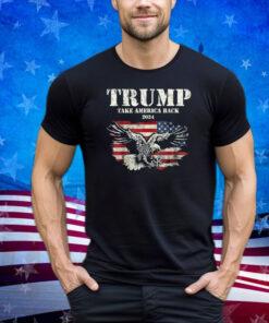 4th Of July Donald Trump 2024 Take America Back American Shirt