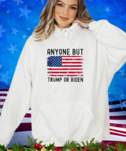 Anyone But Biden or Trump 2024 Anti Biden & Trump Election Shirt