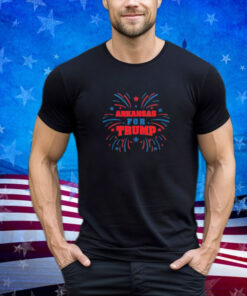 Best 4th of July USA Flag Firework Arkansas Shirt