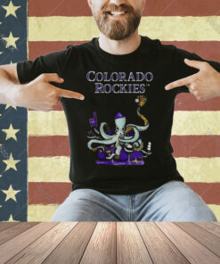 Colorado Rockies Octopus 2024 T-shirt