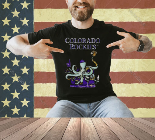 Colorado Rockies Octopus 2024 T-shirt