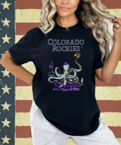 Colorado Rockies Octopus 2024 T-shirt