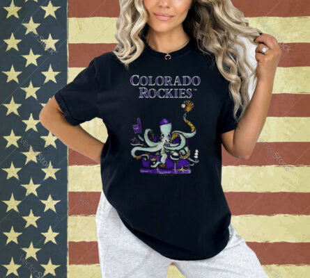 Colorado Rockies Octopus 2024 T-shirt