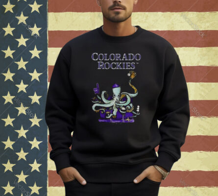 Colorado Rockies Octopus 2024 T-shirt