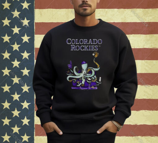 Colorado Rockies Octopus 2024 T-shirt